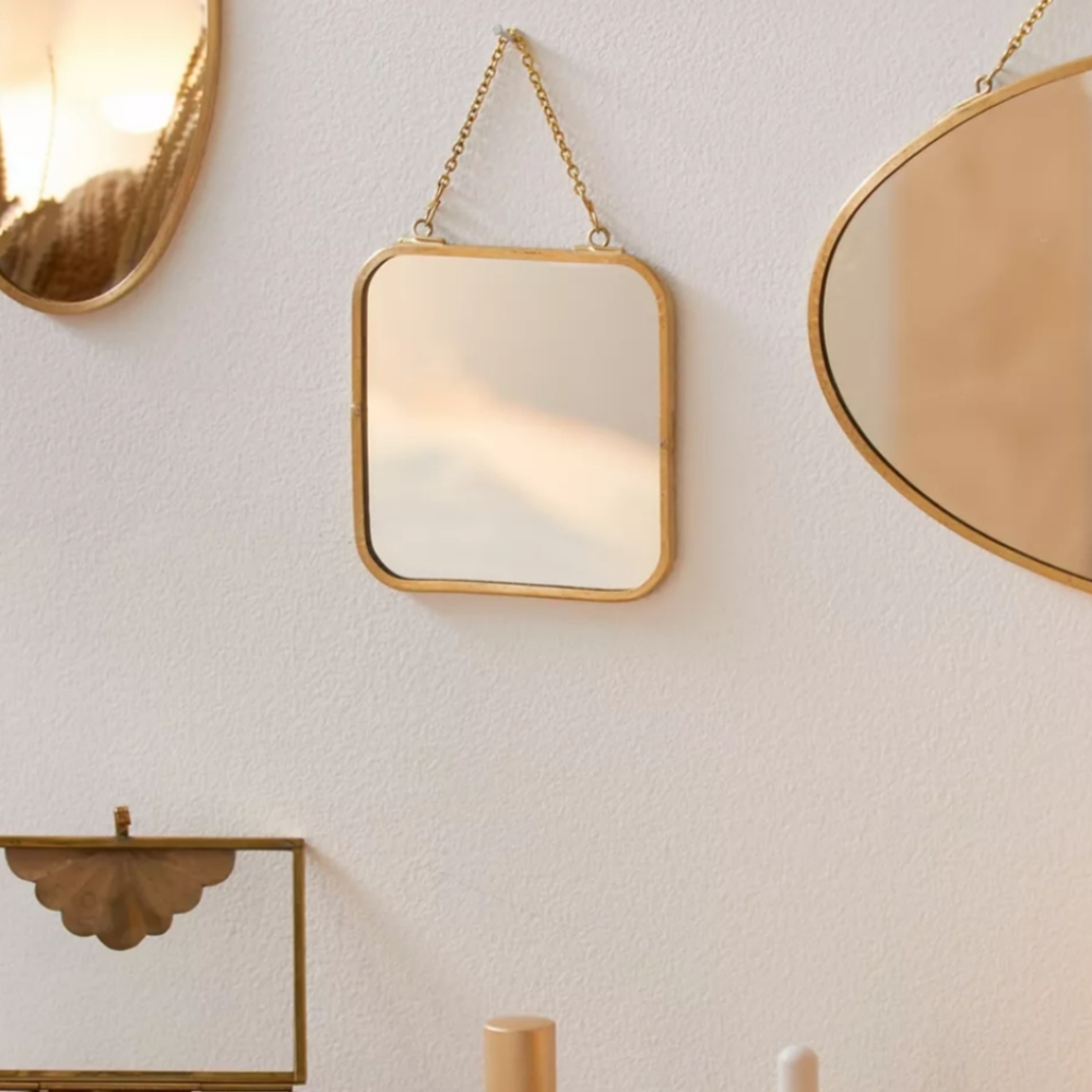Urban Outfitters tiny hanging wall mirror
